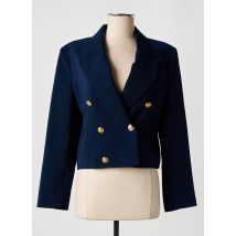JANIS & JOHN - Blazer bleu en polyester - Femme - Taille 36 - Modz