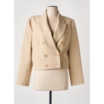 JANIS & JOHN - Blazer beige en polyester - Femme - Taille 36 - Modz