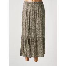 AN' GE - Jupe longue vert en nylon - Femme - Taille 38 - Modz