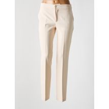 TWINSET - Pantalon droit beige en polyester - Femme - Taille 36 - Modz
