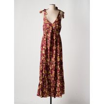 VERDISSIMA - Robe longue rouge en polyester - Femme - Taille 40 - Modz