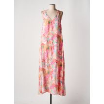 VERDISSIMA - Robe longue rose en viscose - Femme - Taille 38 - Modz