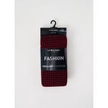 LE BOURGET - Collants rouge en polyamide - Femme - Taille 1 - Modz