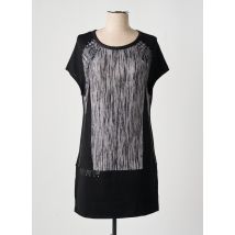 KALISSON - Robe mi-longue noir en polyester - Femme - Taille 42 - Modz