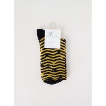 LE BOURGET - Chaussettes noir en coton - Femme - Taille 36 - Modz