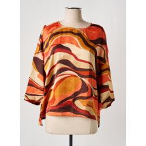 SEE U SOON - Blouse orange en polyester - Femme - Taille 36 - Modz