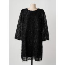 FRANSA - Robe mi-longue noir en polyester - Femme - Taille 38 - Modz