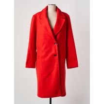 B.YOUNG - Manteau long rouge en polyester - Femme - Taille 42 - Modz