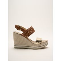 NERO GIARDINI - Sandales/Nu pieds marron en cuir - Femme - Taille 37 - Modz