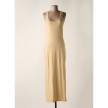 MAJESTIC FILATURES - Robe longue or en viscose - Femme - Taille 38 - Modz