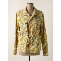 STORIATIPIC - Veste casual vert en coton - Femme - Taille 40 - Modz