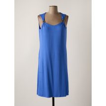 HAJO - Robe de plage bleu en viscose - Femme - Taille 38 - Modz