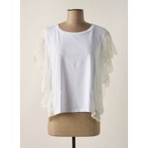 PLEASE - T-shirt blanc en coton - Femme - Taille 42 - Modz