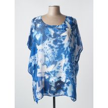 BARBARA LEBEK - Tunique manches courtes bleu en polyester - Femme - Taille 40 - Modz