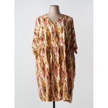 CISO - Robe mi-longue beige en viscose - Femme - Taille 56 - Modz