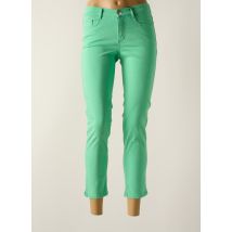 STARK - Pantalon 7/8 vert en coton - Femme - Taille 40 - Modz
