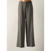 ROSSO 35 - Pantalon large gris en laine vierge - Femme - Taille 42 - Modz