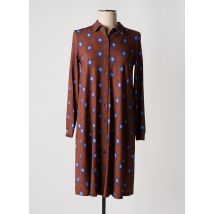 SIYU - Robe mi-longue marron en viscose - Femme - Taille 34 - Modz