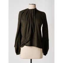 HIGH - T-shirt vert en laine - Femme - Taille 36 - Modz