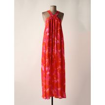 SEE U SOON - Robe longue rose en viscose - Femme - Taille 40 - Modz