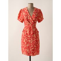 SEE U SOON - Robe mi-longue rose en viscose - Femme - Taille 36 - Modz