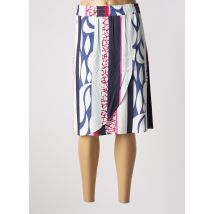 STREET ONE - Jupe mi-longue bleu en viscose - Femme - Taille 36 - Modz