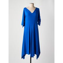 AN II VITO - Robe mi-longue bleu en polyester - Femme - Taille 44 - Modz