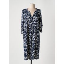 AN II VITO - Robe mi-longue bleu en viscose - Femme - Taille 38 - Modz