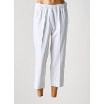 MAT. - Pantacourt blanc en coton - Femme - Taille 48 - Modz