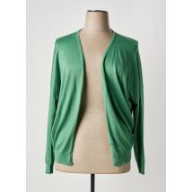 ZILCH - Gilet manches longues vert en bambou - Femme - Taille 46 - Modz