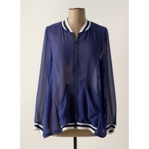 AN II VITO - Blouson bleu en coton - Femme - Taille 56 - Modz