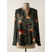TRAFFIC PEOPLE - Chemisier vert en viscose - Femme - Taille 40 - Modz