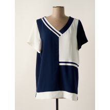 AN II VITO - Blouse bleu en polyester - Femme - Taille 40 - Modz