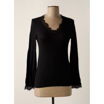 MORETTA - Top noir en mohair - Femme - Taille 36 - Modz