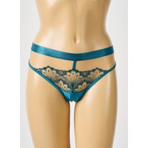 JOLIDON - Tanga bleu en polyester - Femme - Taille 36 - Modz
