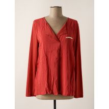 KATMAI - Blouse orange en viscose - Femme - Taille 38 - Modz