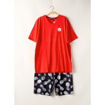 RINGELLA - Pyjama rouge en coton - Homme - Taille 48 - Modz