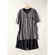 RINGELLA - Pyjama noir en coton - Homme - Taille 50 - Modz