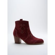 EMILIE KARSTON - Bottines/Boots violet en cuir - Femme - Taille 36 - Modz