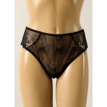 EMPREINTE - Tanga noir en polyamide - Femme - Taille 44 - Modz