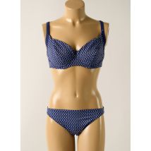 OLYMPIA - Maillot de bain 2 pièces bleu en polyamide - Femme - Taille TU - Modz