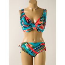 SUNFLAIR - Maillot de bain 2 pièces bleu en polyamide - Femme - Taille TU - Modz