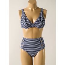 YSABEL MORA - Maillot de bain 2 pièces bleu en polyamide - Femme - Taille TU - Modz