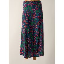 LA PETITE FRANCAISE - Jupe mi-longue bleu en viscose - Femme - Taille 36 - Modz