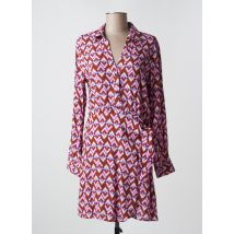 LA PETITE ETOILE - Robe courte rose en viscose - Femme - Taille 40 - Modz