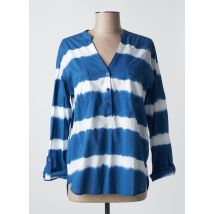 AMOUR - Blouse bleu en coton - Femme - Taille 38 - Modz