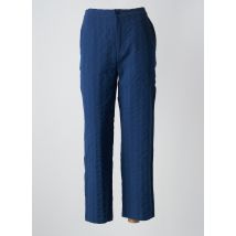 THINKING MU - Pantalon chino bleu en coton - Femme - Taille 34 - Modz