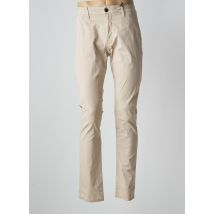 GUESS - Pantalon chino beige en coton - Femme - Taille TU - Modz