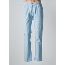 MCLASSICS - Pantalon droit bleu en coton - Homme - Taille 46 - Modz