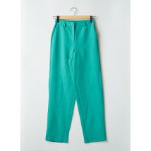 VILA - Pantalon chino vert en polyester - Femme - Taille 34 - Modz